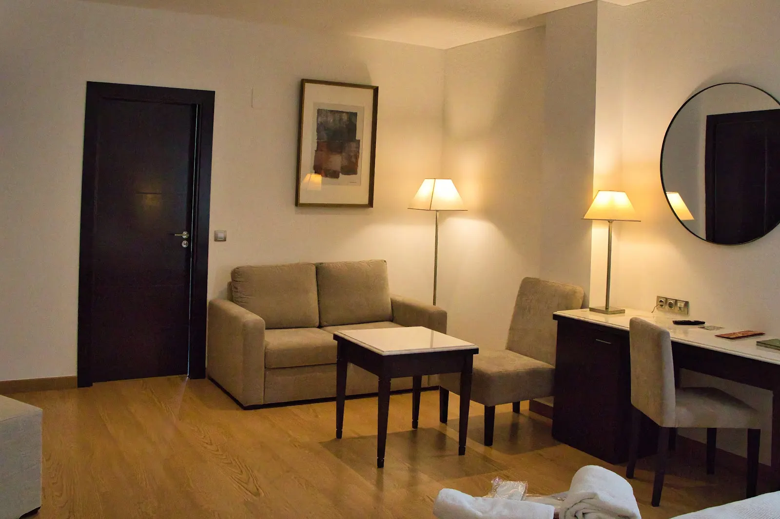 Suite con hidromasaje del Hotel Las Bóvedas en Badajoz