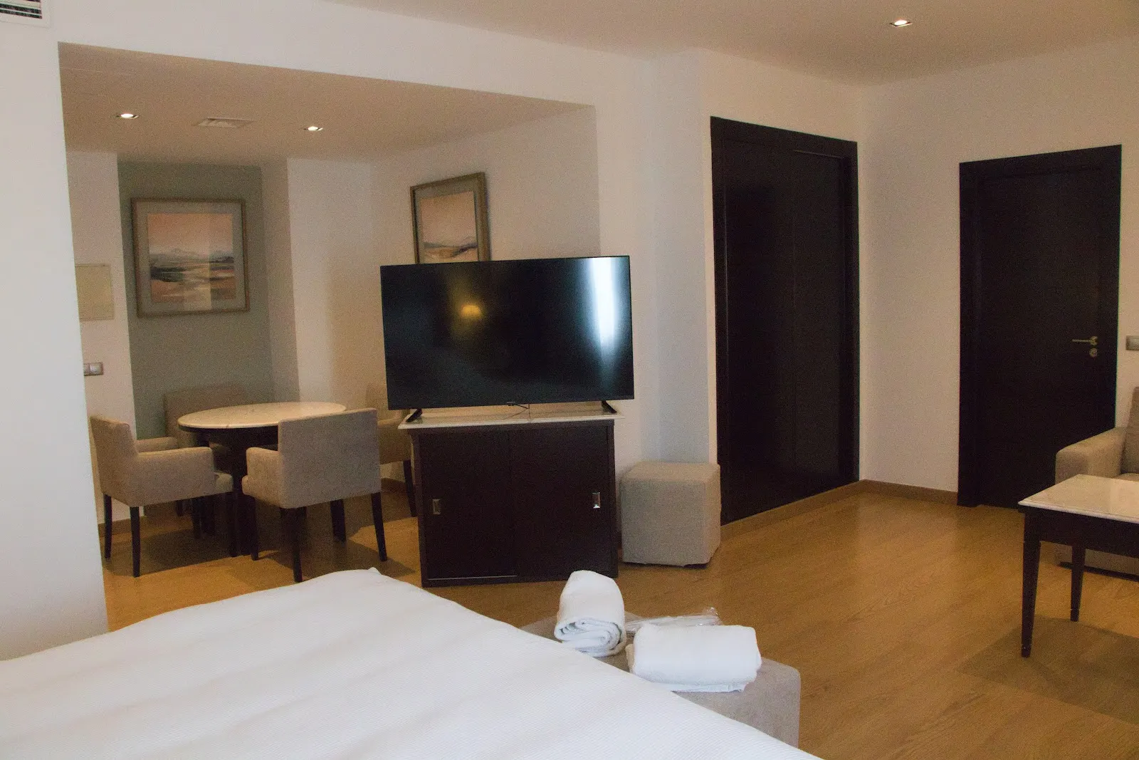 Suite con hidromasaje del Hotel Las Bóvedas en Badajoz